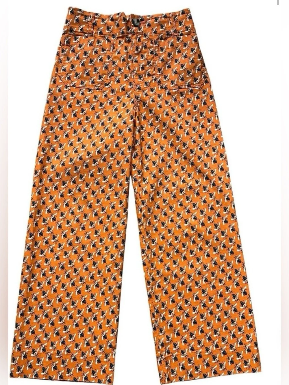 Sarah Gordon x Maeve The Colette Wide Leg Crop Pants